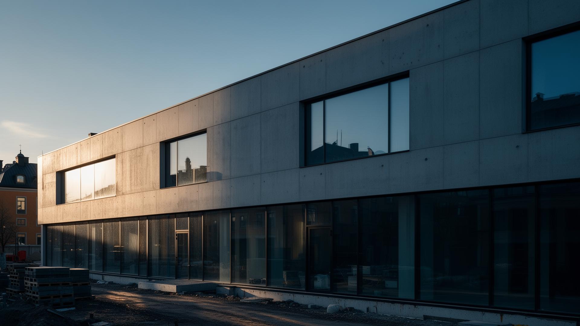 Modern arkitektur i Stockholm